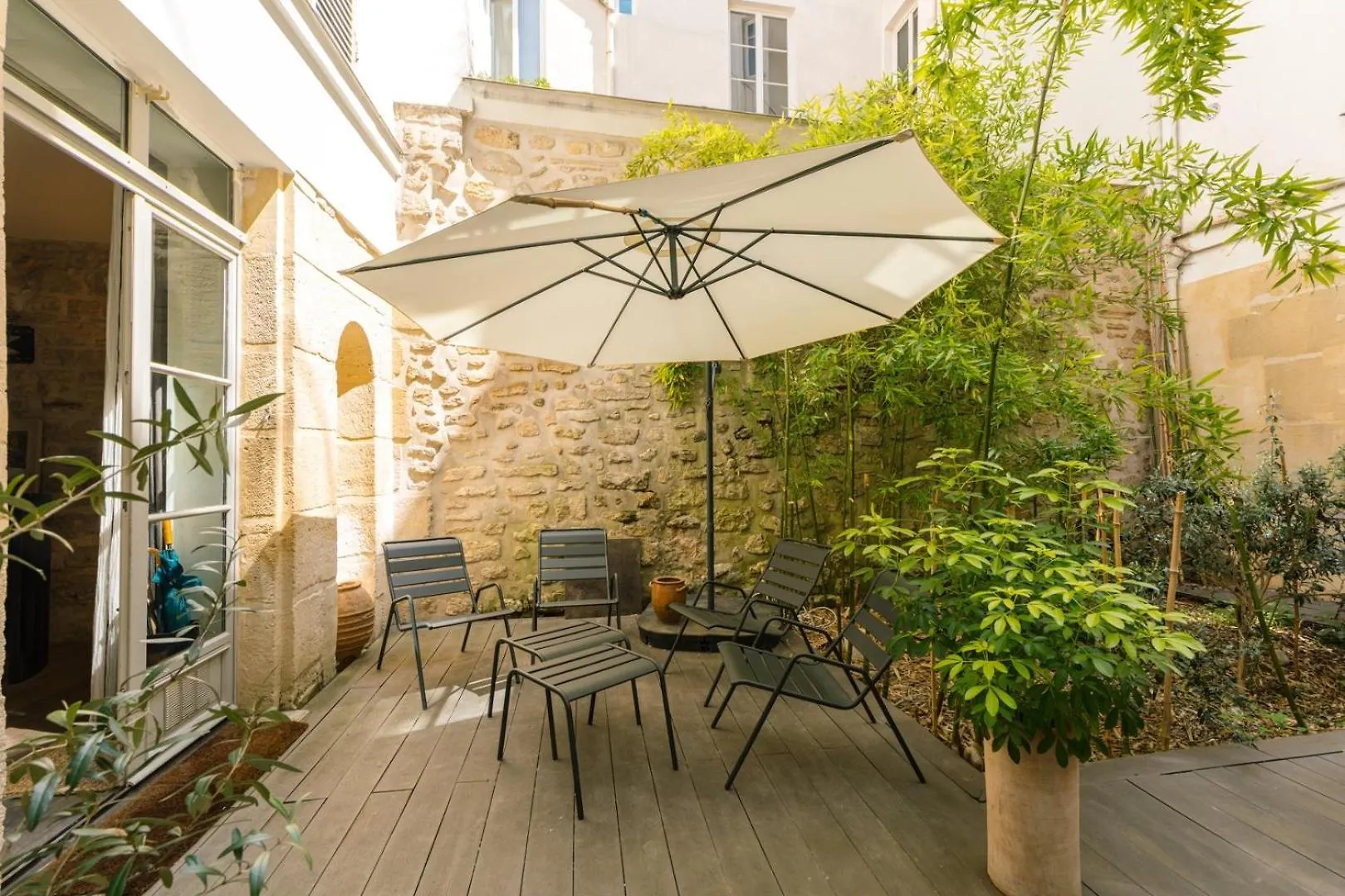Appartement Le Petit Nid - 2 Personnes - Paris 3 - Terrasse